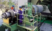 DH12 facility - mounting of a large generator
