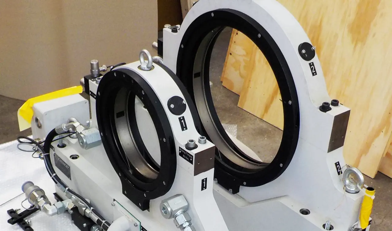Special DH R series bearing pedestals with higher stiffness for airlines applications